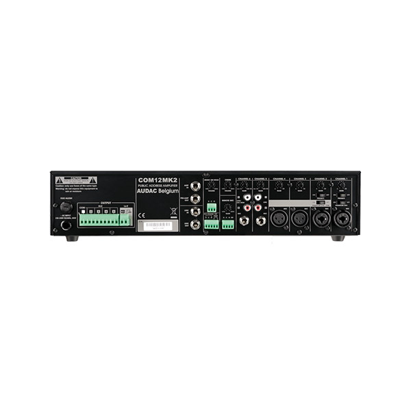 image of Audac COM12MK2 120W Public Address Amplifier with Spec and Price in BDT