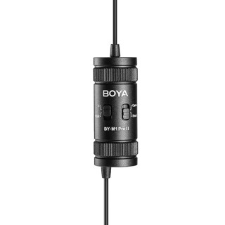 BOYA Universal Omnidirectional Condenser Microphone - works with all  microphone inputs! BY-M1S