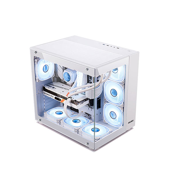 image of Aresze GZ360W Mid-Tower Gaming Desktop Casing with Spec and Price in BDT