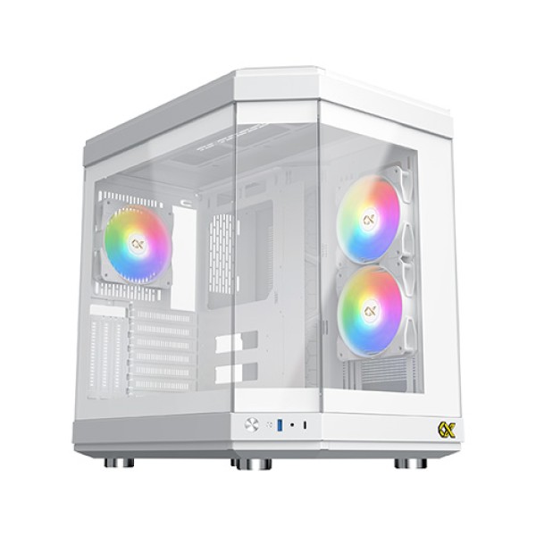 image of Xigmatek CUBI Arctic Mid-Tower Gaming Casing with Spec and Price in BDT