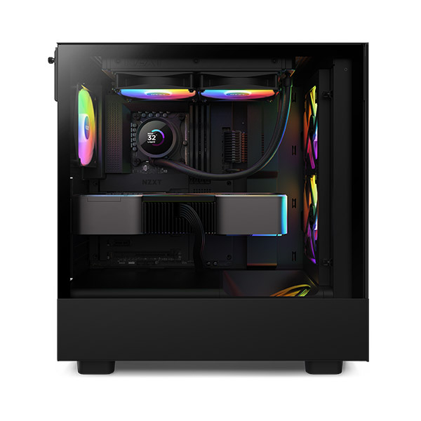 image of NZXT Kraken 240 RGB 240mm AIO Liquid Cooler with LCD Display - Black with Spec and Price in BDT