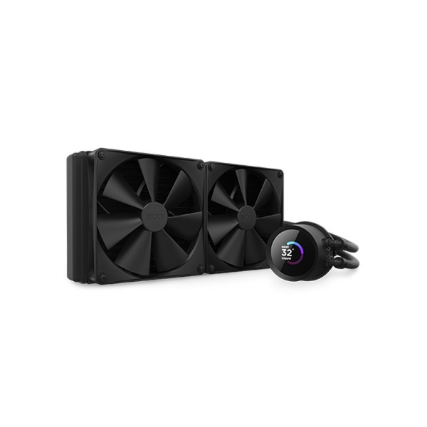 image of NZXT Kraken 280 280mm AIO Liquid Cooler with LCD Display - Black with Spec and Price in BDT