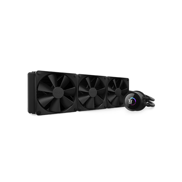 image of NZXT Kraken 360 360mm AIO Liquid Cooler with LCD Display - Black with Spec and Price in BDT