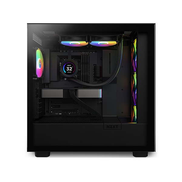 image of NZXT Kraken Elite 240 RGB CPU Liquid Cooler with LCD Display - Black with Spec and Price in BDT