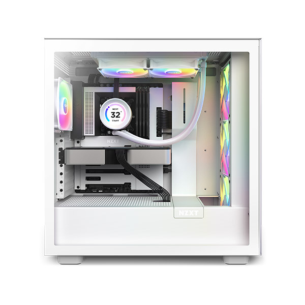 image of NZXT Kraken Elite 240 RGB CPU Liquid Cooler with LCD Display - White with Spec and Price in BDT