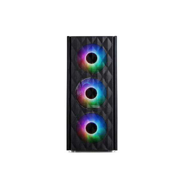 image of Golden Field XH7i Mid-Tower Gaming Desktop Casing - Black with Spec and Price in BDT