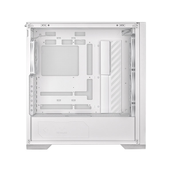 image of ASUS TUF Gaming GT302 ARGB Mid Tower Gaming Casing - White with Spec and Price in BDT