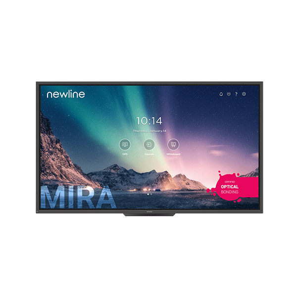 image of Newline MIRA 65-inch 4K UHD Education/Meeting Room Interactive Flat Panel Display with Spec and Price in BDT