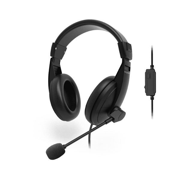 image of Rapoo H150S USB Stereo Headphone with Spec and Price in BDT