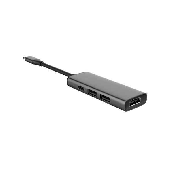 image of Huntkey D04 4-in-1 USB-C Multifunction Docking Station with Spec and Price in BDT