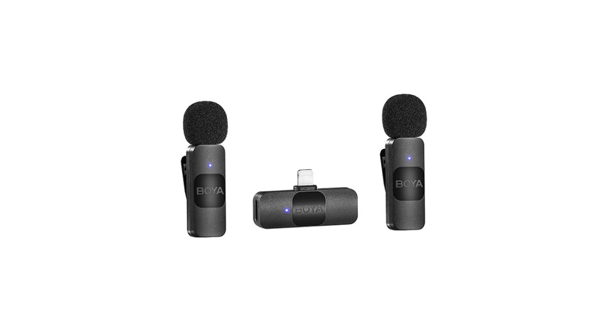 BOYA-Wireless Microphones,Accessories,Recording Equipment