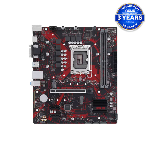 image of ASUS EX-B760M-V5 D4 LGA1700 Micro-ATX Motherboard with Spec and Price in BDT