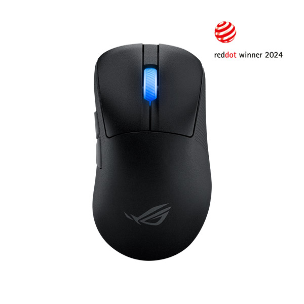 image of ASUS ROG Keris II Ace (P714) Wireless Gaming Mouse - Black with Spec and Price in BDT