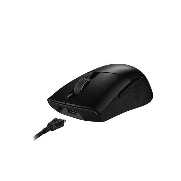 image of ASUS ROG Keris Wireless AimPoint (P709) Wireless RGB Gaming Mouse - Black with Spec and Price in BDT