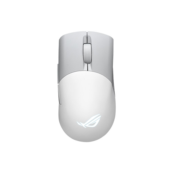 image of ASUS ROG Keris Wireless AimPoint (P709) Wireless RGB Gaming Mouse - White with Spec and Price in BDT