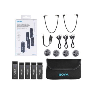 Boya BY-W4 2.4GHz Wireless Microphone System Price in Bangladesh