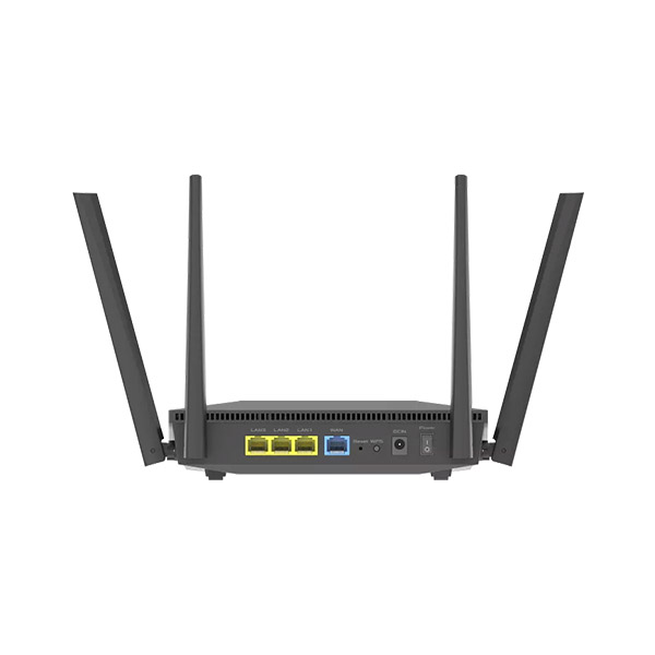 image of ASUS RT-AX52 AX1800 Dual Band WiFi 6 Extendable Router with Spec and Price in BDT
