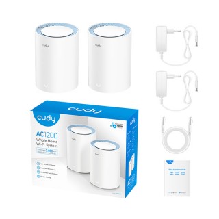 TP-Link NT Deco M4(2-pack) AC1200 Whole Home Mesh Wi-Fi System