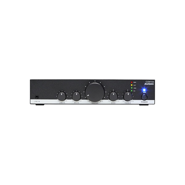 image of Audac COM104 40W Public Address Class-D Mixing Amplifier with Spec and Price in BDT