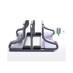product image of UGREEN LP258 (60643) Vertical Dual Slot Laptop Stand with Specification and Price in BDT