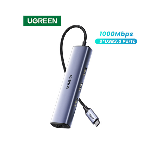 image of UGREEN CM475 (60600) 4-in-1 Multifunctional USB Hub with Spec and Price in BDT