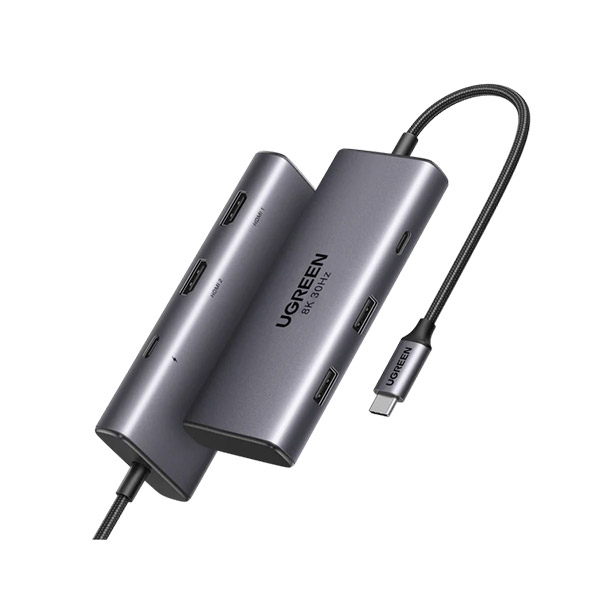 image of UGREEN Revodok 206 CM498 (15852) 6-in-1 USB-C Docking Station with Spec and Price in BDT