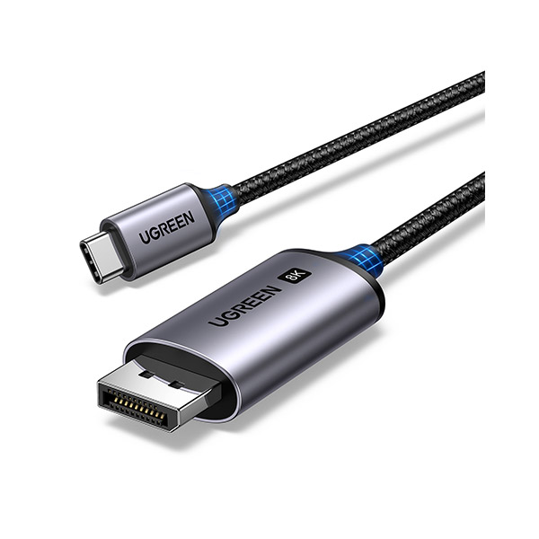 image of UGREEN CM556 (25157) 8K USB-C to DisplayPort Cable - 1M with Spec and Price in BDT