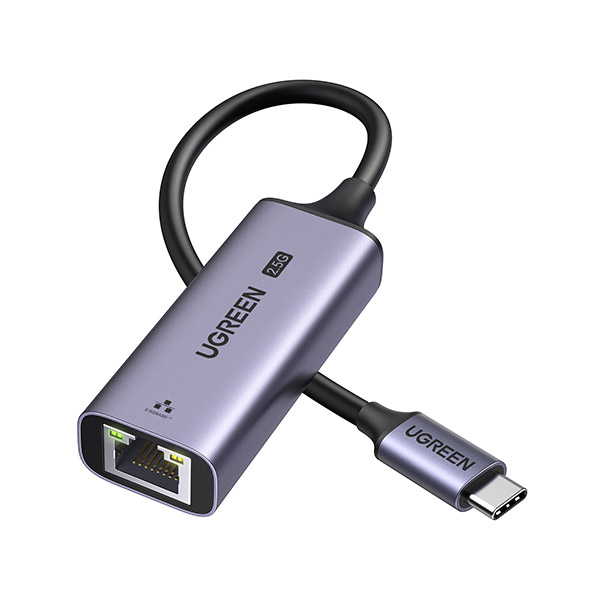 image of UGREEN CM648 (25052) USB-C to RJ45 2.5G Ethernet Adapter with Spec and Price in BDT