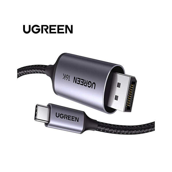 image of UGREEN CM707 (25865) 16K USB-C to DisplayPort Cable - 2M with Spec and Price in BDT