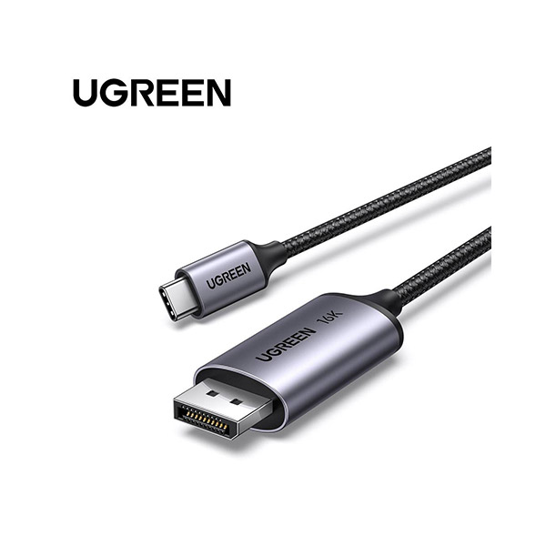 image of UGREEN CM707 (25865) 16K USB-C to DisplayPort Cable - 2M with Spec and Price in BDT