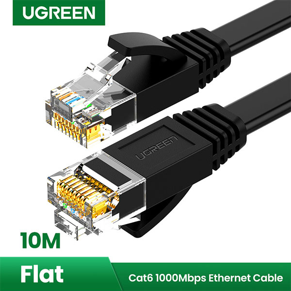 image of UGREEN NW102 (20164) Cat 6 U/UTP Lan Cable - 10M with Spec and Price in BDT