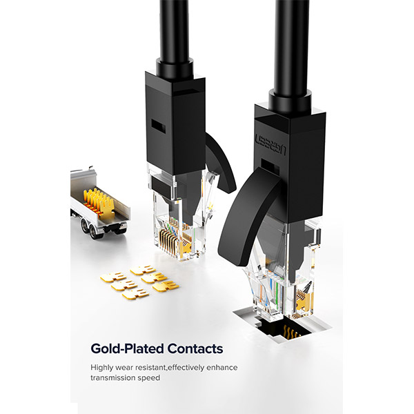 image of UGREEN NW102 (20162) Cat 6 U/UTP Lan Cable - 5M with Spec and Price in BDT