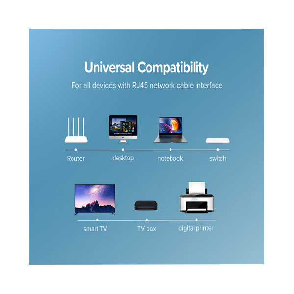 image of UGREEN NW102 (20164) Cat 6 U/UTP Lan Cable - 10M with Spec and Price in BDT