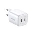 UGREEN CD294 (15327) NEXODE 45W Dual USB-C GaN Fast Charger -  White