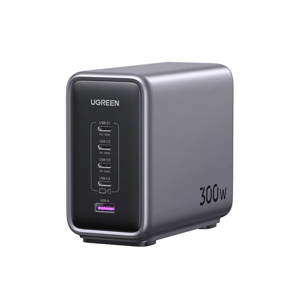 image of UGREEN CD333 (90903B) Nexode 300W 5-Port GaN Fast Charger with Spec and Price in BDT