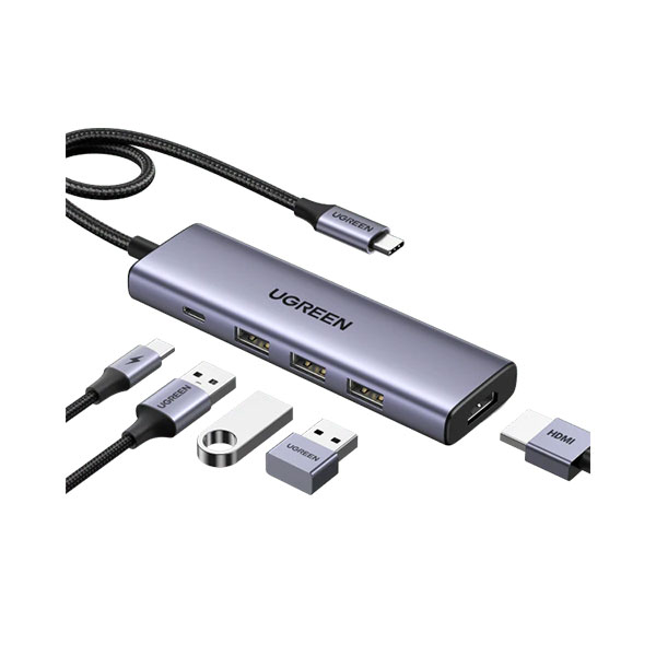 image of UGREEN CM511 (15596) USB-C Multifunction 5-in-1 Docking Station with Spec and Price in BDT