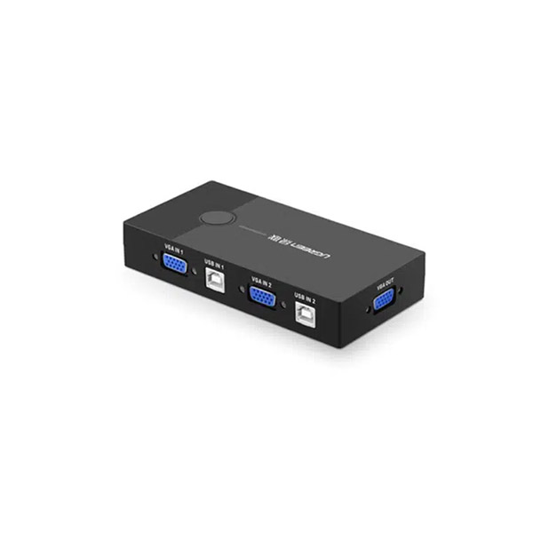 image of UGREEN CM595 (30357) 2-Port USB KVM Switch Box with Spec and Price in BDT