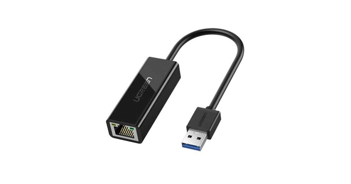 Ugreen USB 3.1 Type C to Gigabit RJ45 Ethernet Adapter - محول