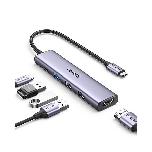 image of UGREEN Revodok CM478 (15495) USB-C Multifunction 5-in-1 Docking Station with Spec and Price in BDT