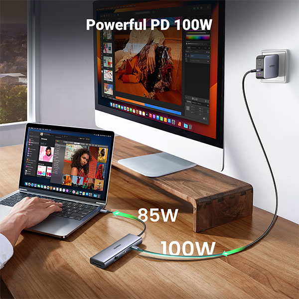 image of UGREEN Revodok CM498 (15375) USB-C Multifunction 9-in-1 Docking Station with Spec and Price in BDT