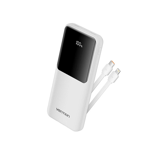 image of VENTION FHOW0 10000mAh LED Display Power Bank with Spec and Price in BDT