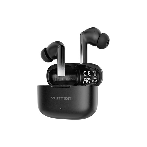 image of VENTION NBIB0 Elf E04 Earbuds - Black with Spec and Price in BDT