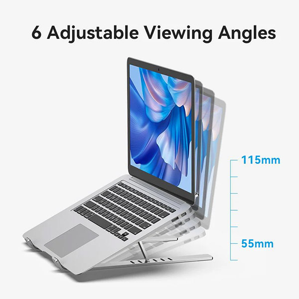 image of Vention KDMI0 Foldable Laptop Stand with Spec and Price in BDT