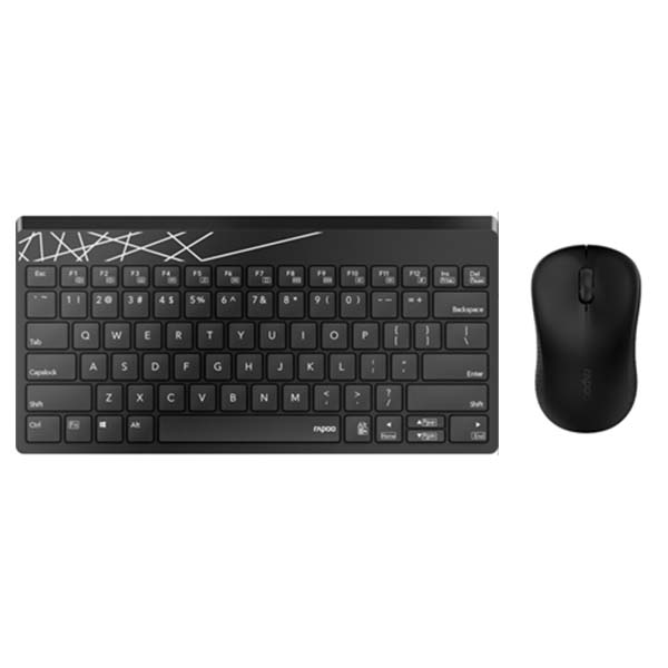 rapoo 8000s wireless keyboard mouse combo