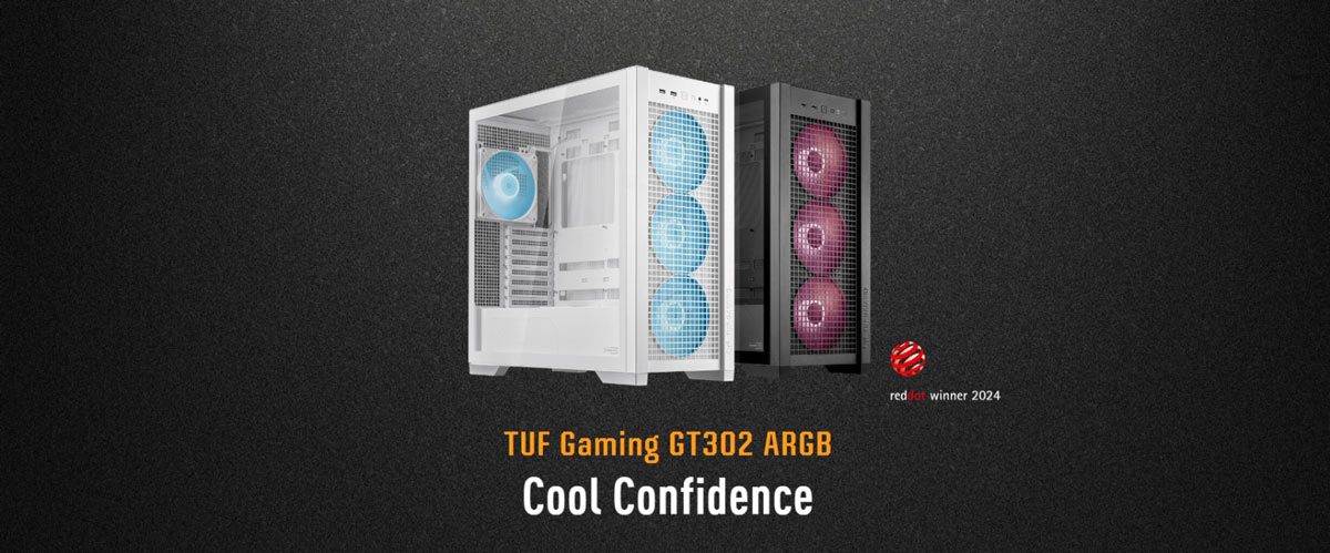 ASUS TUF Gaming GT302 ARGB Mid Tower Gaming Casing - Black Price in Bangladesh