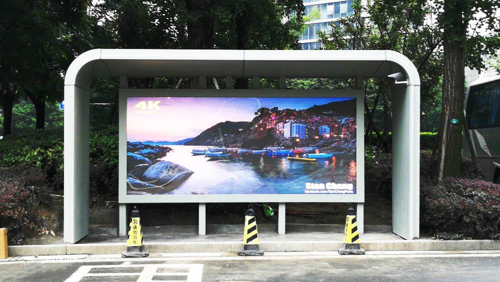 LED Bus stand