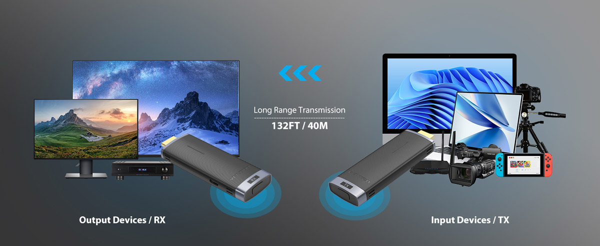 Vention ADCB0 Wireless HDMI Transmitter and Receiver Price in Bangladesh