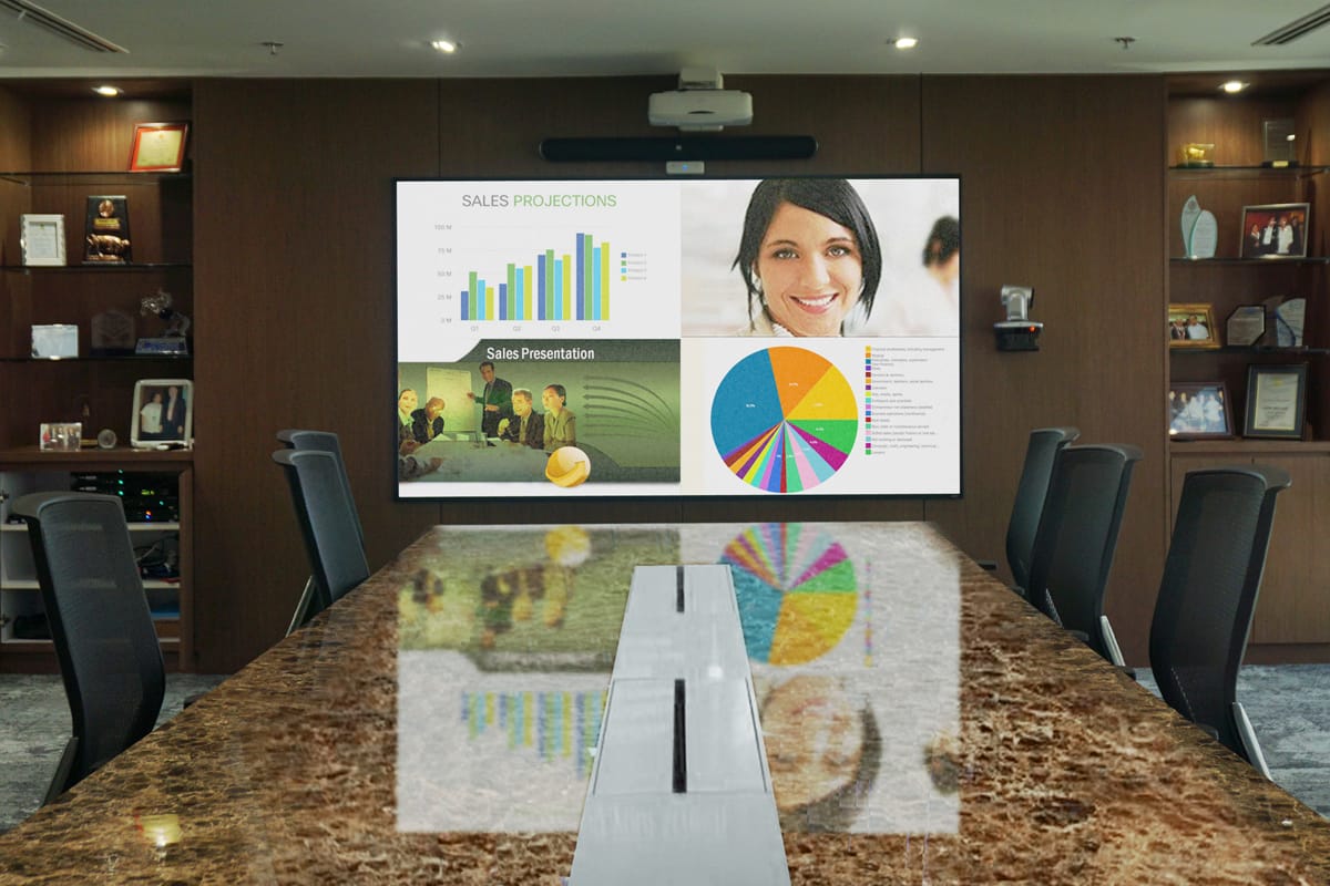 LCD Display Solution Meeting Room